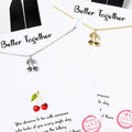 Better Together / Cherry Charm Pendant Necklace