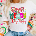Merry Christmas Christmas 2025 Graphic Tee | Gildan