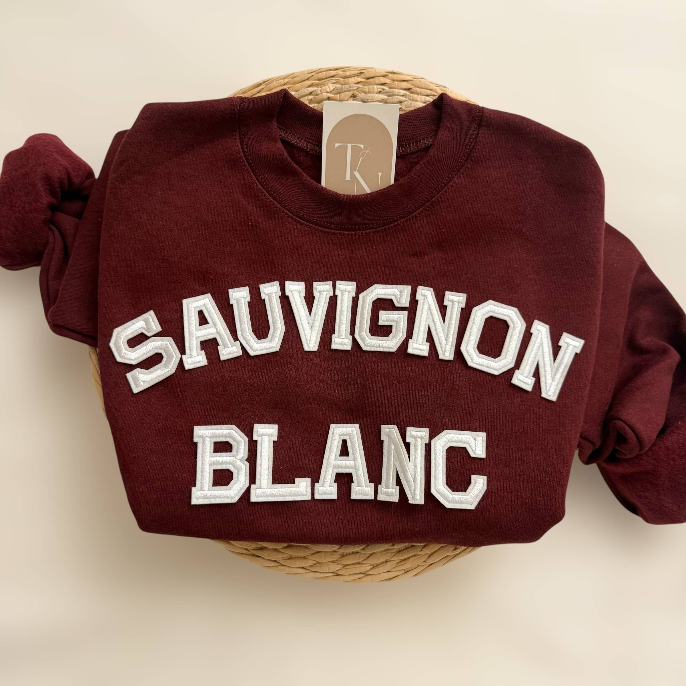 Sauvignon Blanc Sweatshirt, Wine Merch
