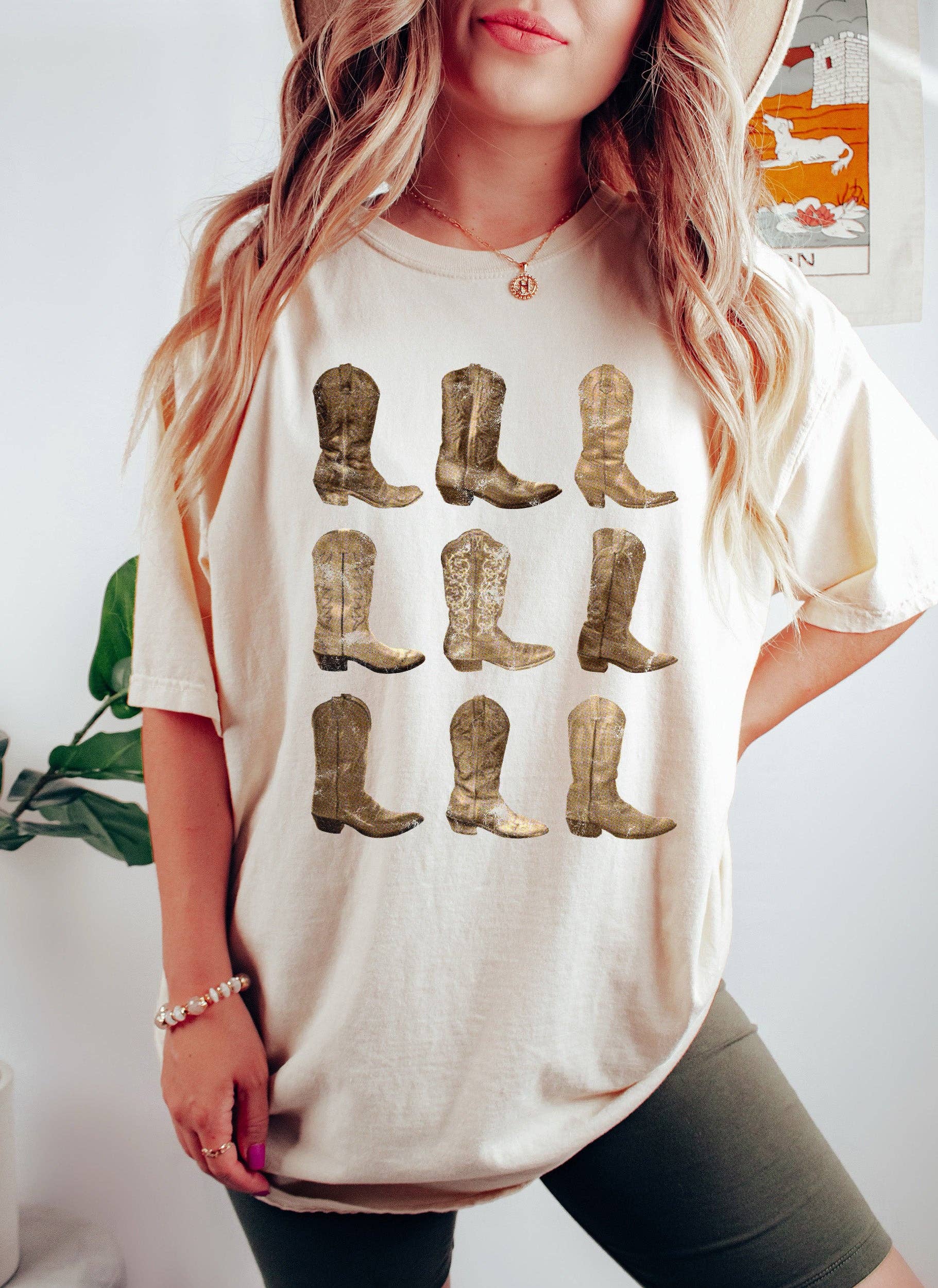 Country Boots Western T-Shirt