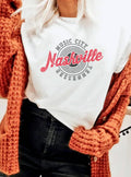 Nashville Tennessee Music City Graphic T Shirts