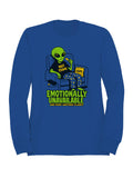 Emotionally Unavailable Alien Vibes Men's Sweatshirt