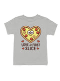 Heart Pizza Love At First Slice Youth's T-Shirt