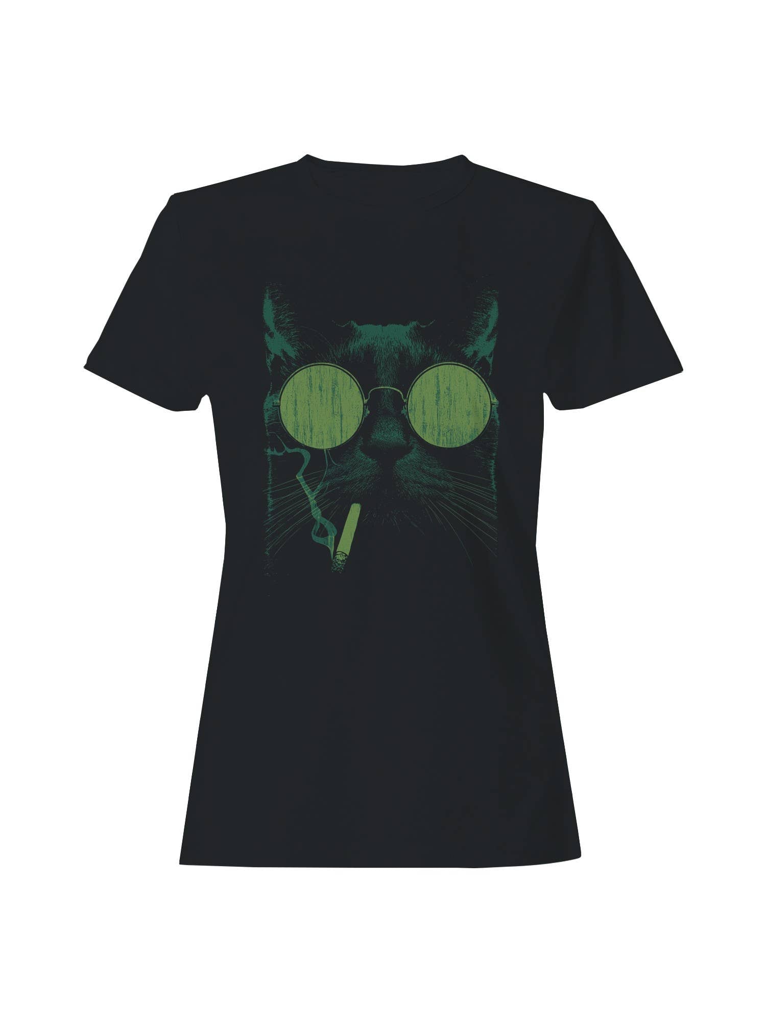 Retro Cool Cat with Sunglasses Women's T-Shirt