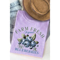 Farm Fresh Blueberries - Mineral Wash T Shirt