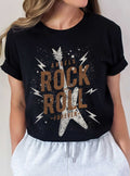 Angels Rock and Roll Forever Graphic Tshirts