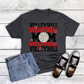Custom Volleyball Mom Stars Graphic Tee
