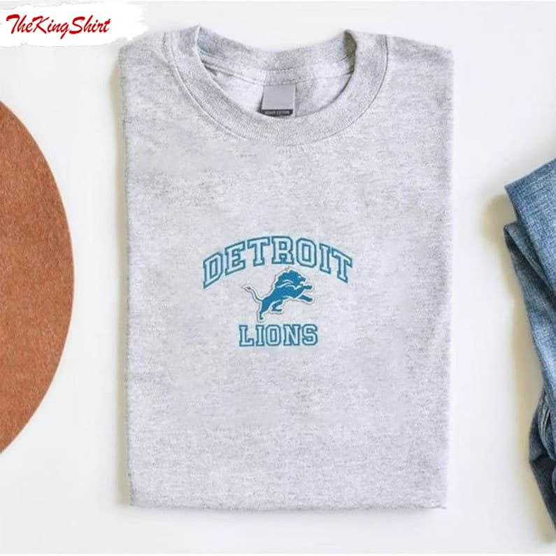 Detroit Lions Sweatshirt – Modern Game Day Unisex Sweatshirt