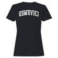 Upside Down Charmed Bold Typography Women's T-Shirt