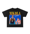 Nikola Jokic T-Shirt Design - Basketball Graphic Tee