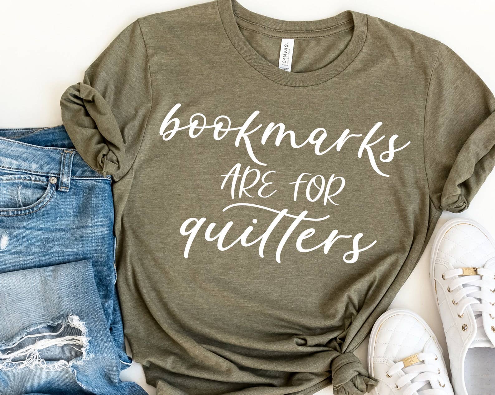 Bookmarks Are For Quitters T-Shirt