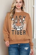 Easy Tiger- Long Sleeve Sweatshirt
