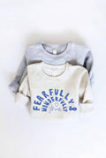 Fearfully and Wonderfully Toddler Unisex Graphic Sweatshirt