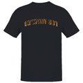 Los Angeles Tiger Print Arch Text Men's T-Shirt