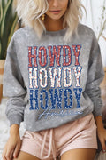 Howdy America Mineral Mineral Graphic Brushed Sweatshirts
