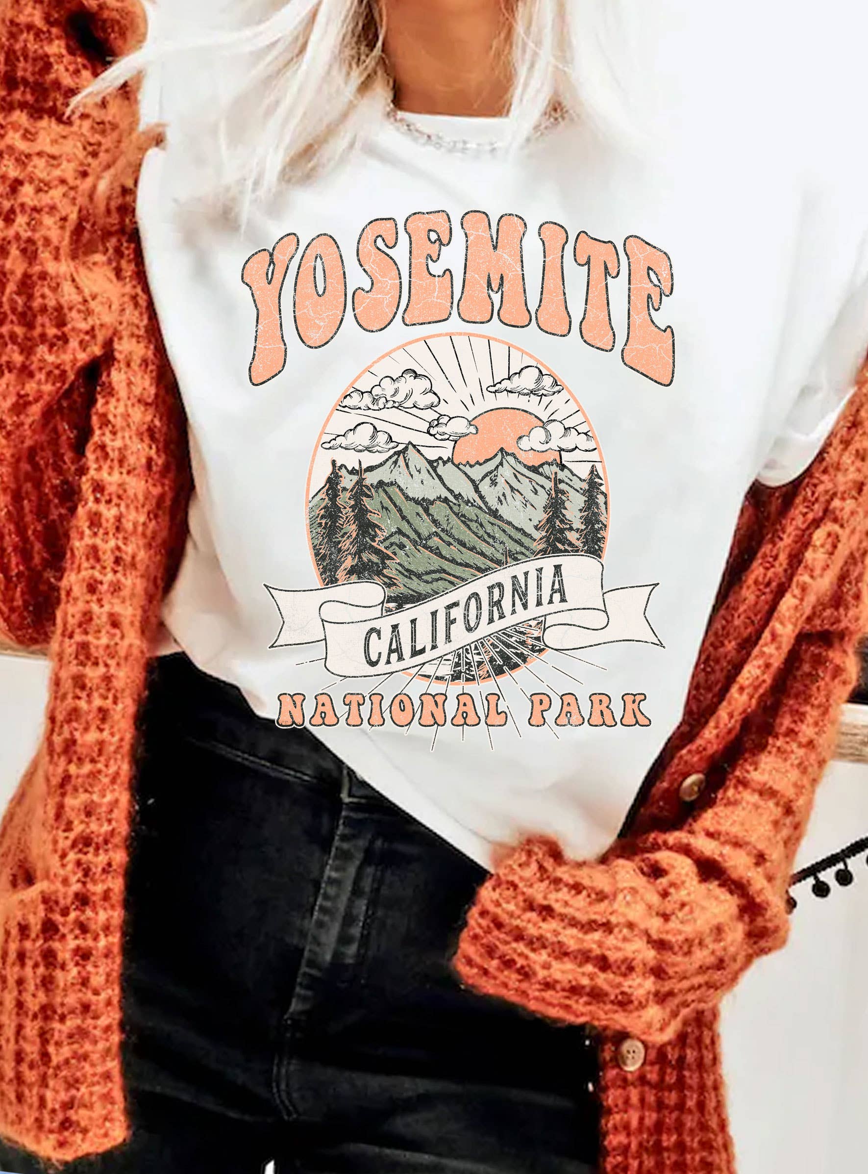 Yosemite National Park Graphic Tshirts