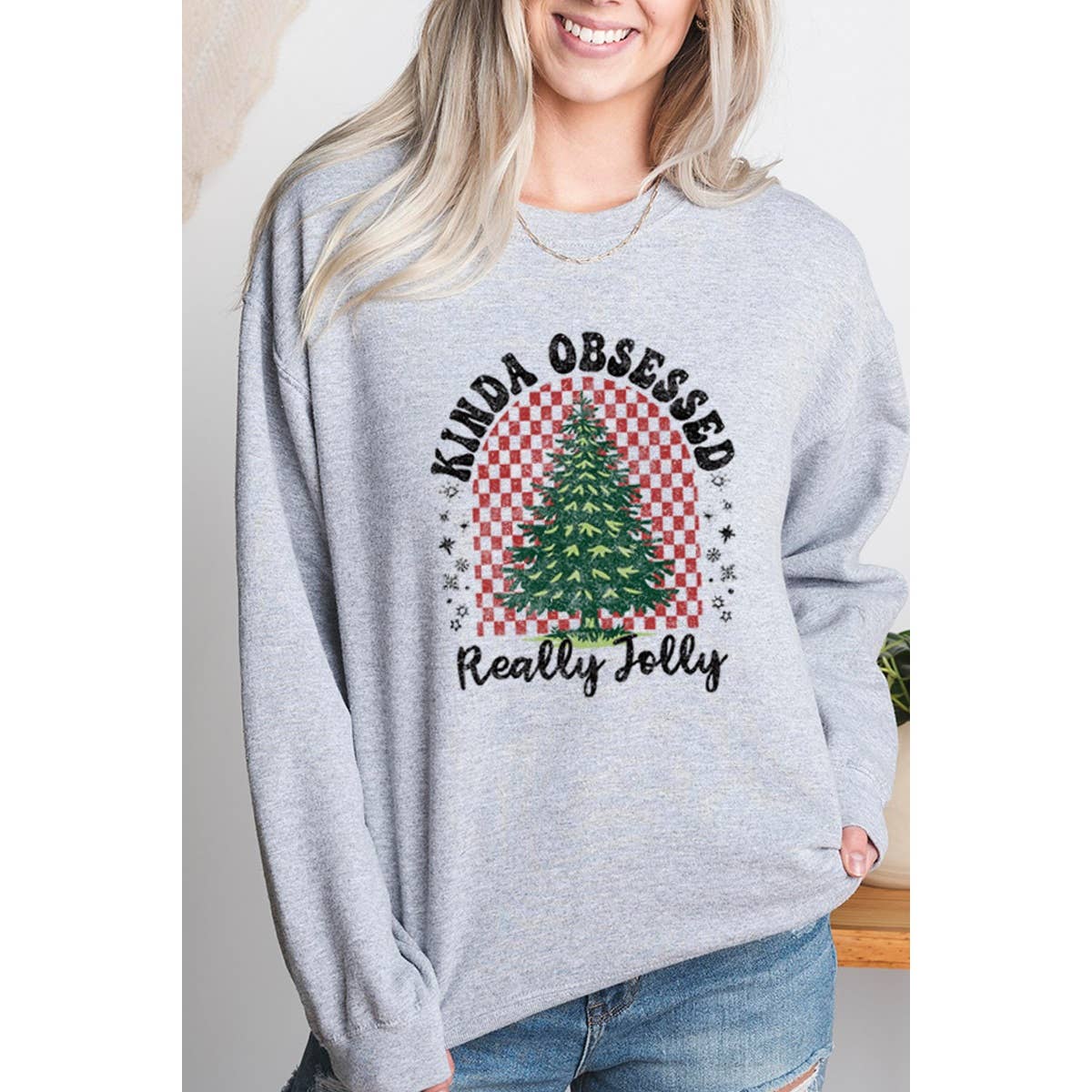 Christmas  Vintage Graphic Oversizes Sweatshirts