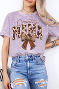 Women Country Mama Graphic Print Mineral Top