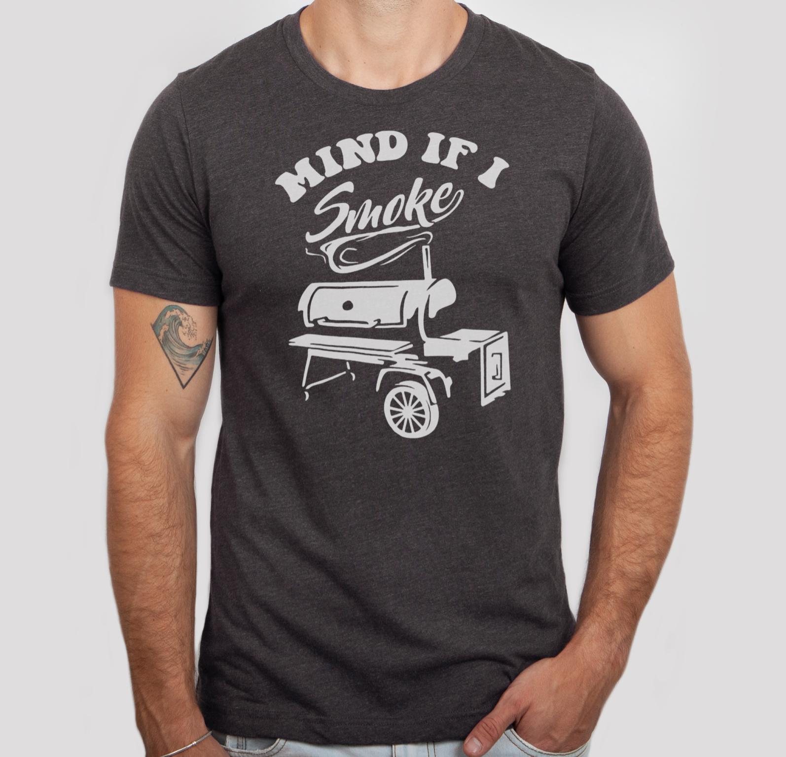 Mind If I Smoke Bbq T-Shirt