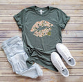Floral Lips Clover Tee | St. Patrick's Day | Sizes XS-2XL