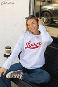 Lover Varsity  Hoodie Pullover Sweatshirt