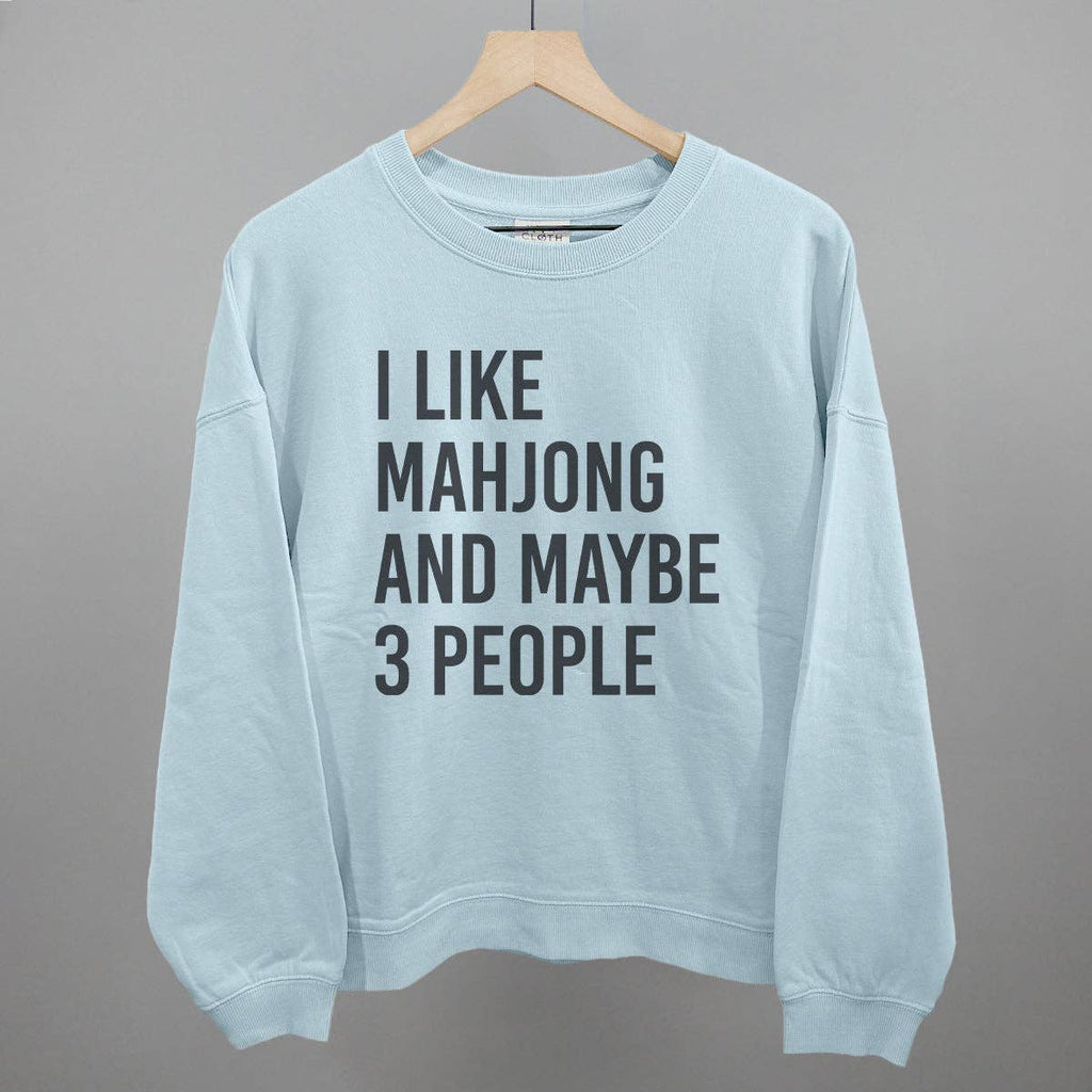 I Like Mahjong and Maybe 3 People