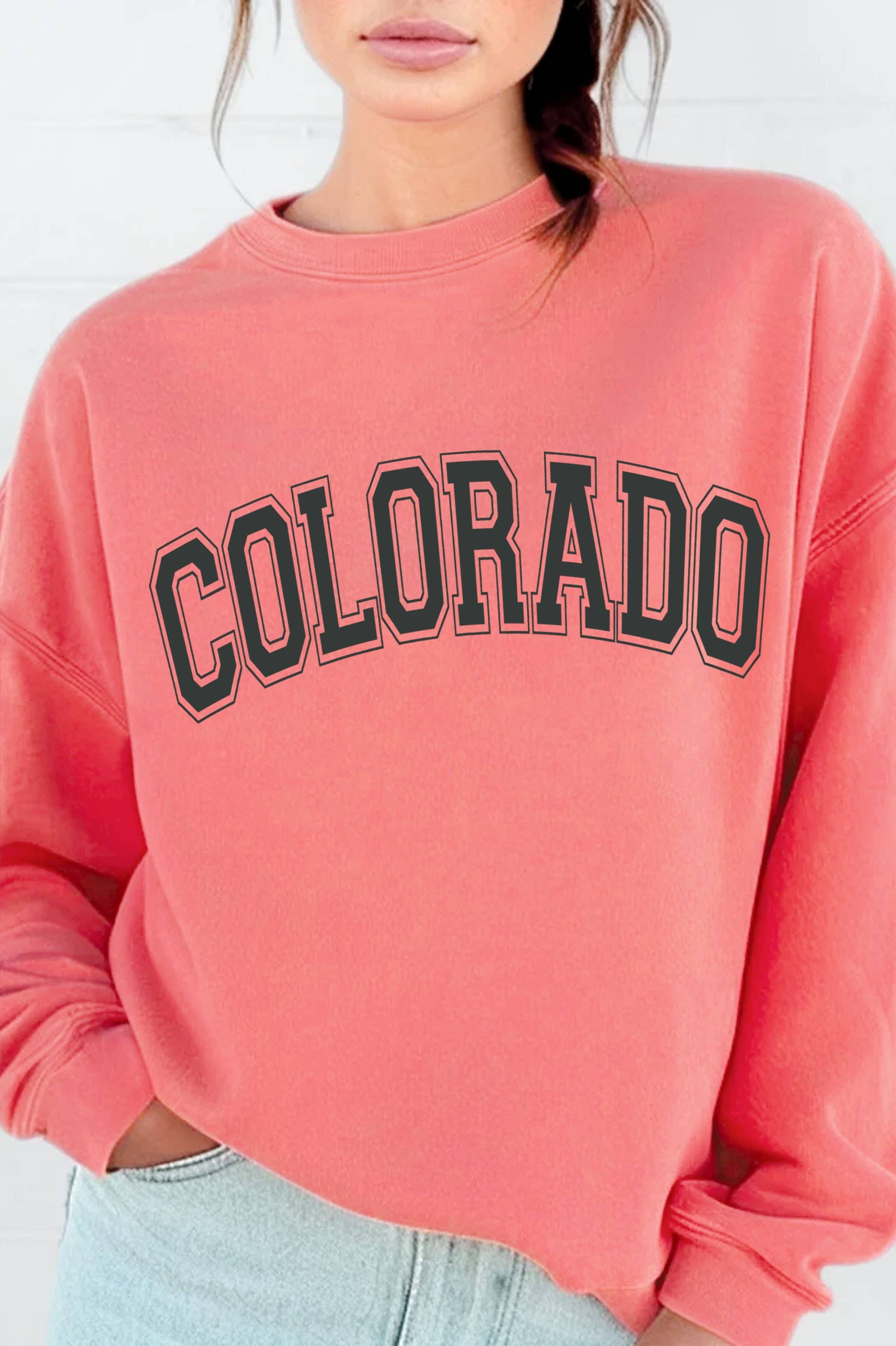 Colorado Puff Graphic Brushed Sweatshirts