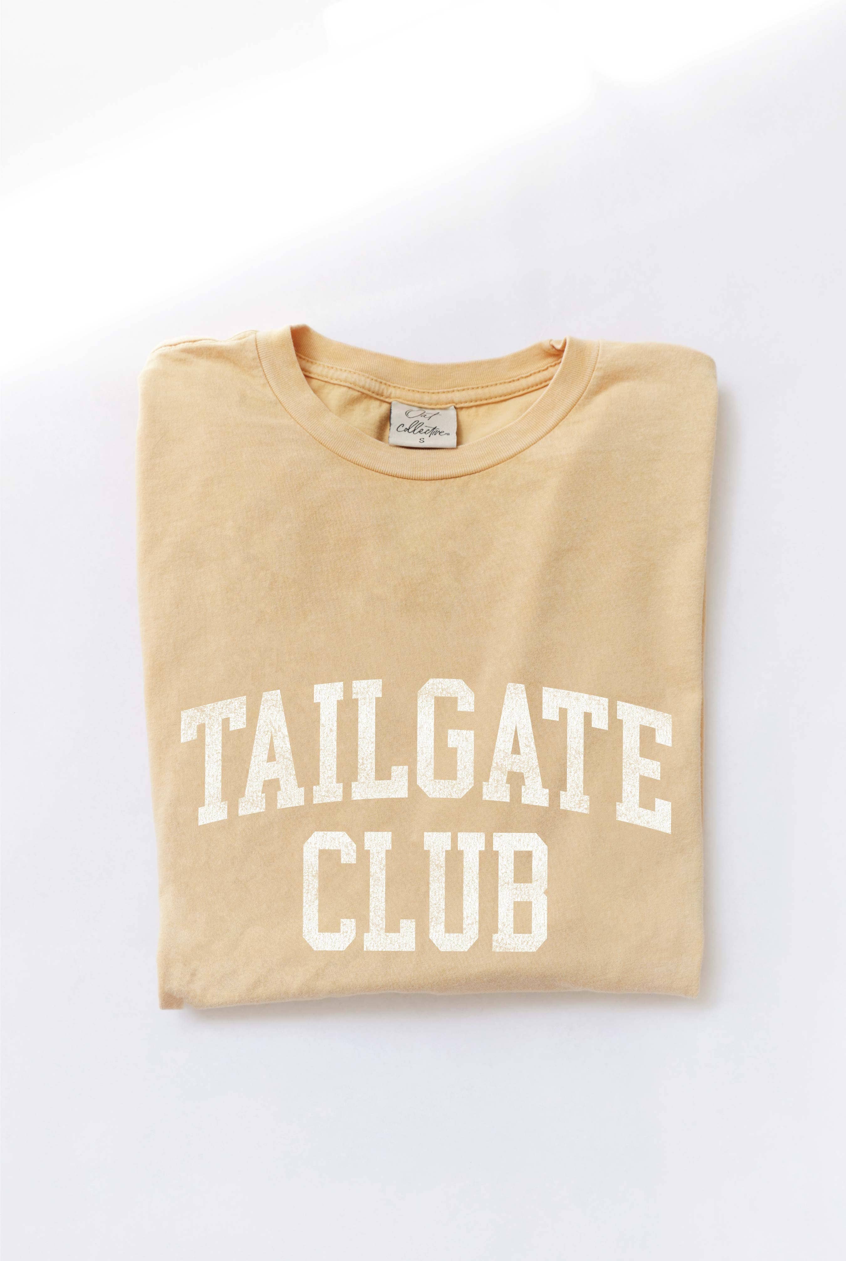 Tailgate Club Mineral Washed Graphic Top