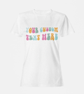 Customizable Text/Font Design - Women's Gildan T-Shirt