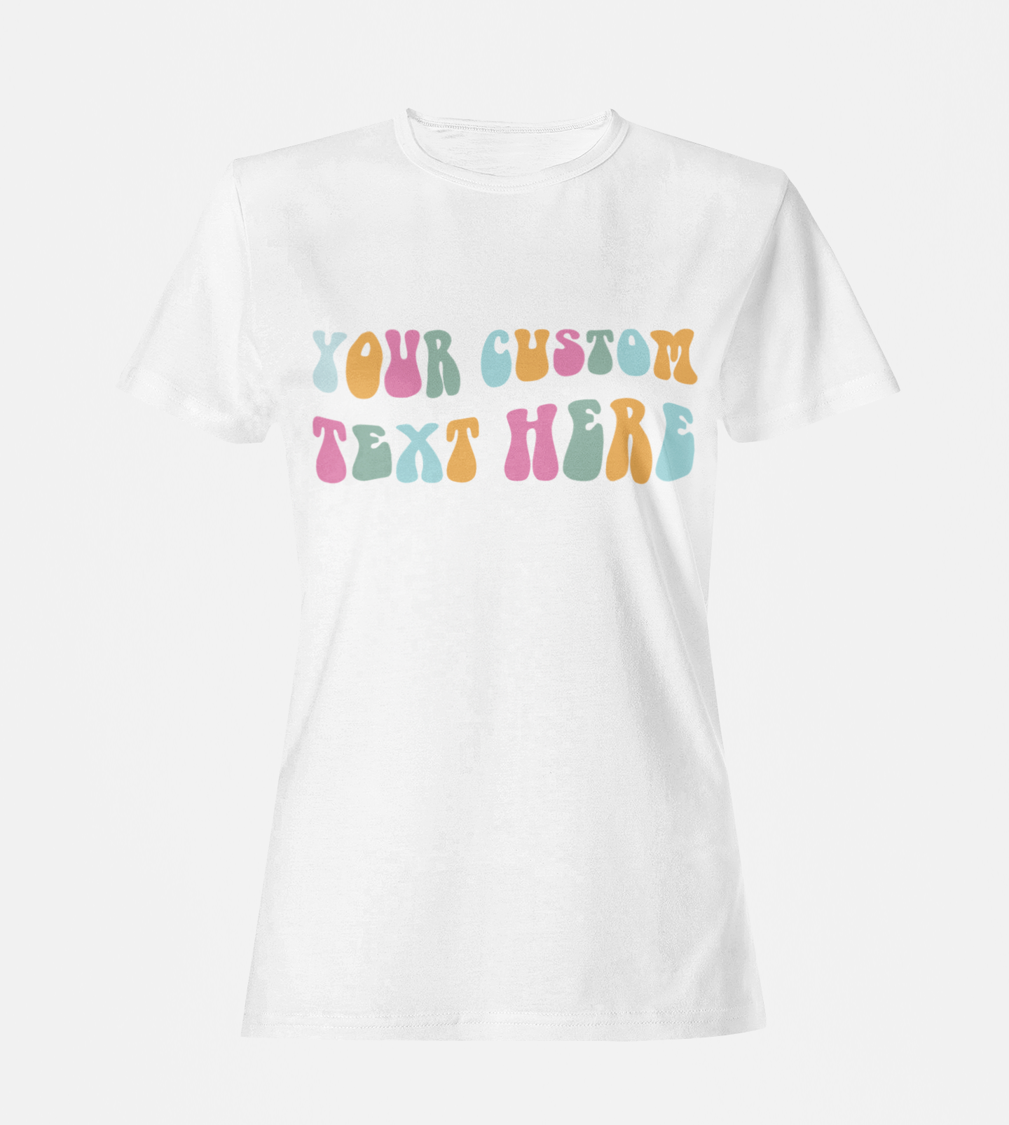 Customizable Text/Font Design - Women's Gildan T-Shirt