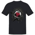 Soccer Breaking Through  Men's T-Shirt