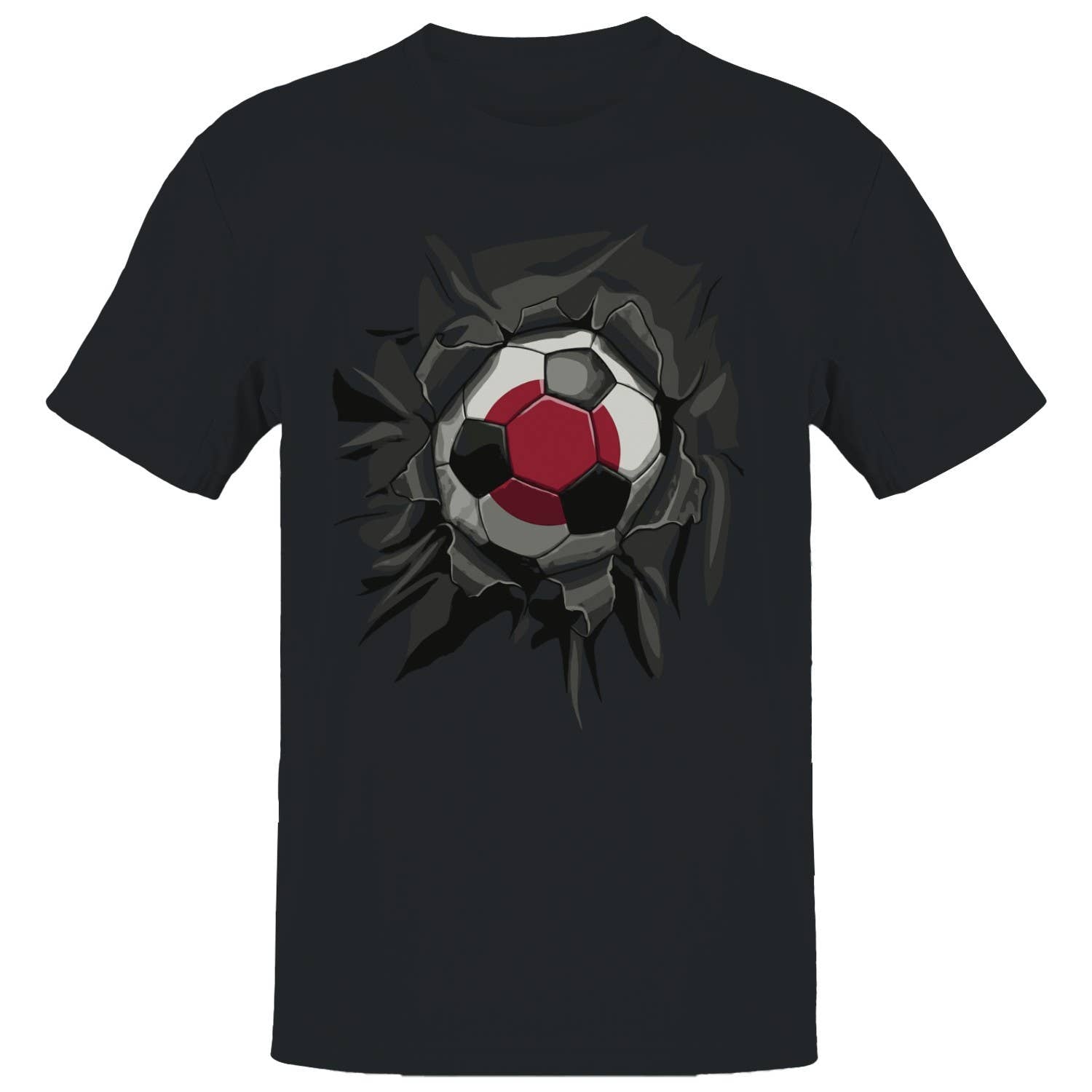 Soccer Breaking Through  Men's T-Shirt
