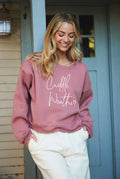 Cuddle Weather  Mid Graphic Sweatshirt