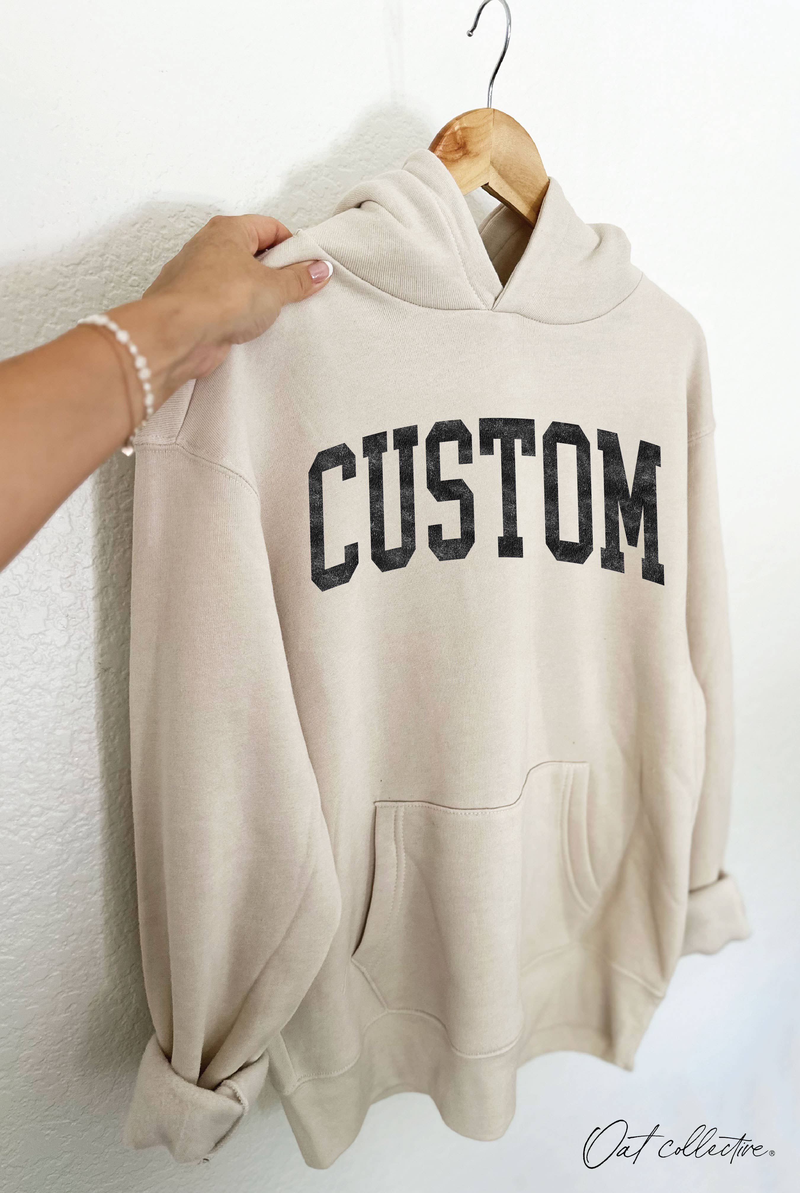 Custom Hoodie Pullover Sweatshirt