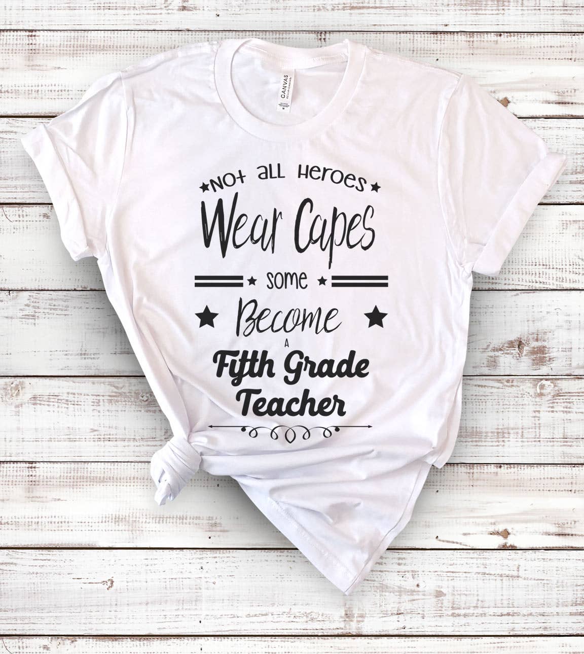 Hero Fifth Grade Teacher - Education Teacher Gift T-Shirt