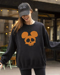 Mouse Ears, Skeleton,  Spooky, Halloween Sweatshirt