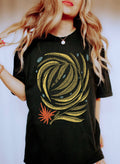 Boho Abstract Ferns Vintage T-Shirt