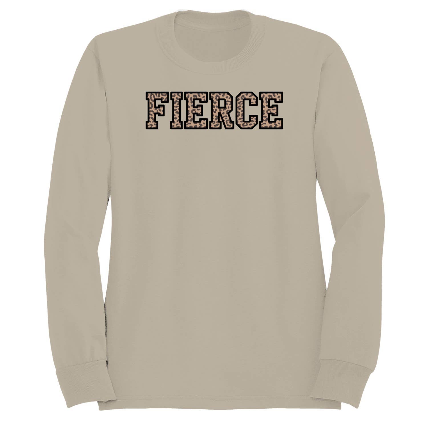 Fierce Leopard Print Women's Sweatshirt
