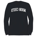 Moon Child Retro Curved Lettering Women's Sweatshirt