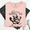 Sorry Gotta Go, Vibes Are Off, Raccoon Sarcastic Tshirt