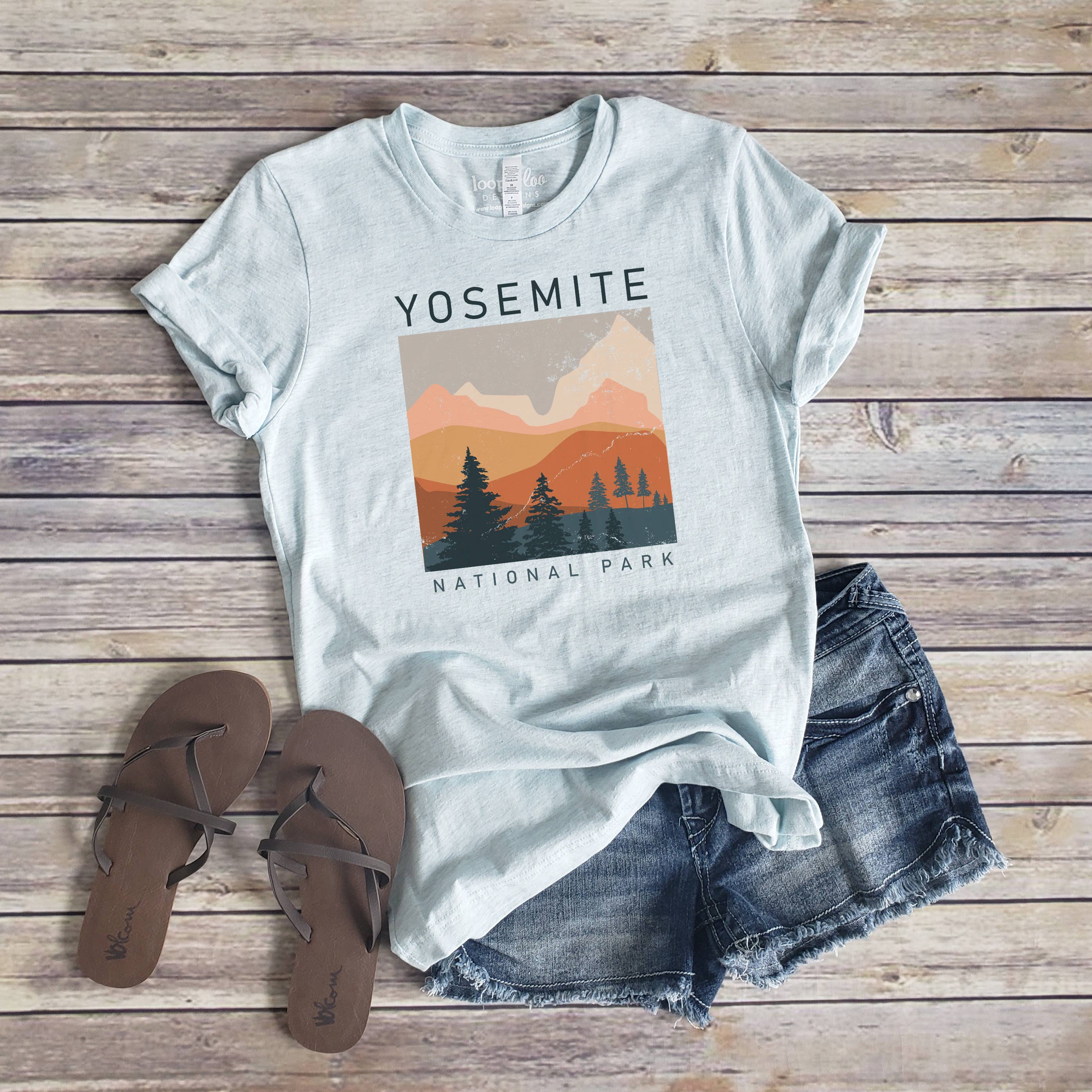 Yosemite Tee | National Parks | Sizes XS-2XL