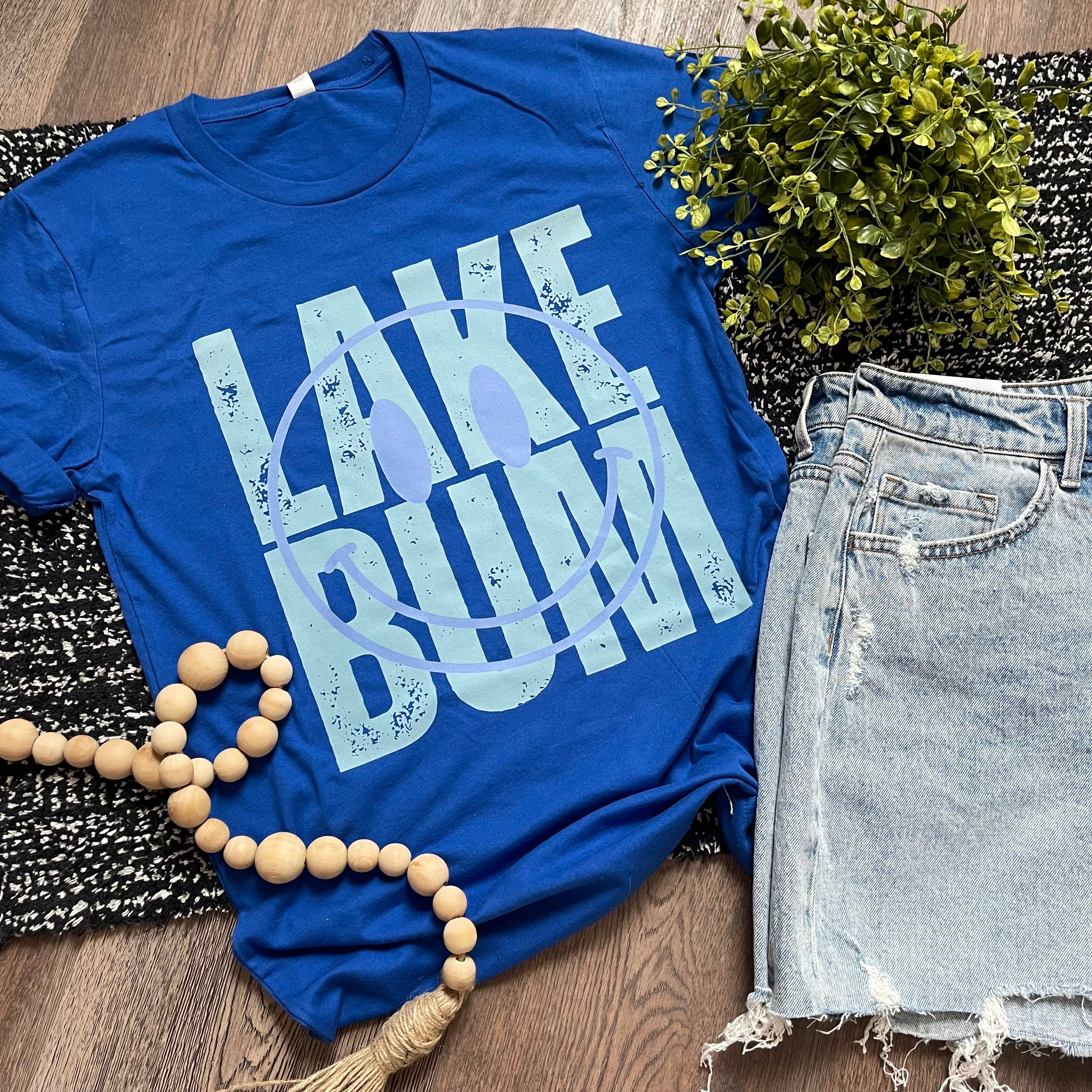 Teal Lake Bum Tee