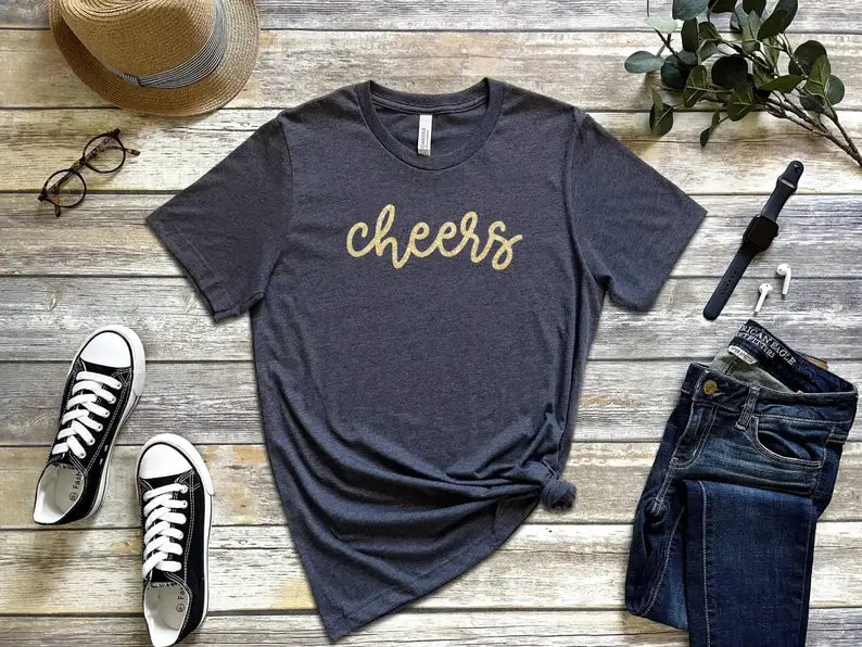 Cheers T-Shirt, Christmas Party Tee