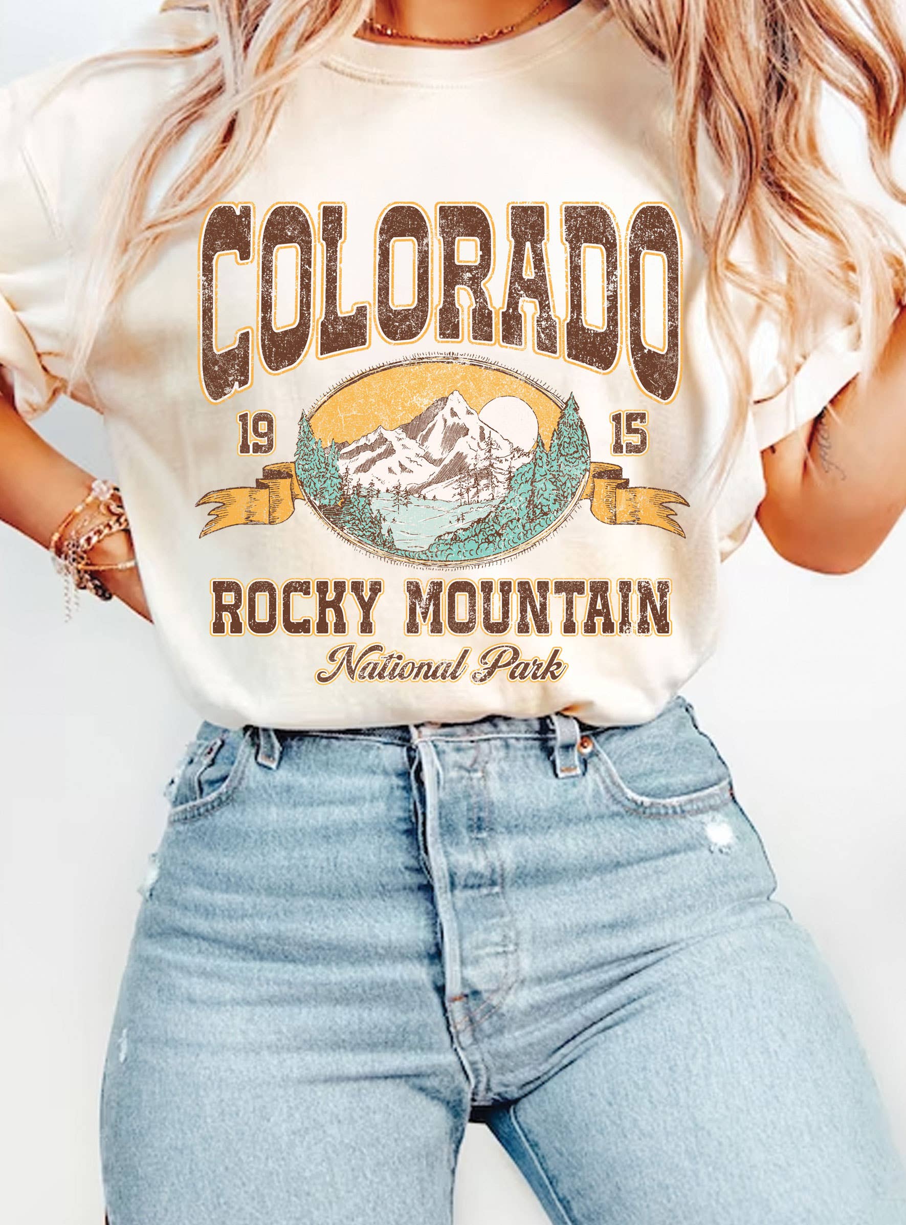 Colorado Rocky Mountain Graphic Tshirts