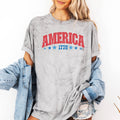 America, 1776, USA, 4th of July, Color Blast Tshirt
