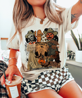 Halloween Collage Western - Cream