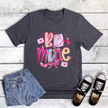 Valentine Be Mine Magazine Letters Graphic Tee