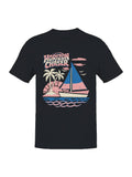 Horizon Chaser Vintage Sailing Art Men's T-Shirt