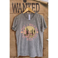 Take A Walk On the Wild Side Mineralwash Vintage Graphic  Te