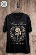 Love Rose Born To Shine Graphic Top